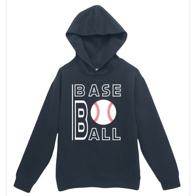 Baseball Player Practice Game Gift Idea Sports Fan Funny Gift Urban Pullover Hoodie