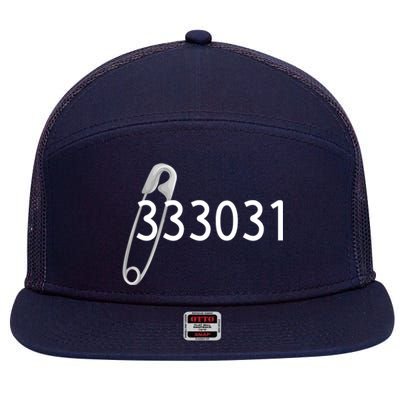 Bits Pilani Pin 333031 7 Panel Mesh Trucker Snapback Hat