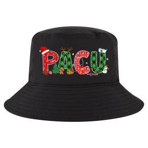 Buffalo Plaid Pacu Nurse Christmas Tree Santa Xmas Pajama Gift Cool Comfort Performance Bucket Hat