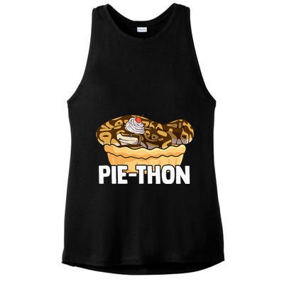 Ball Python Pie Thon Snake Pet Owner Animal Ball Python Ladies PosiCharge Tri-Blend Wicking Tank