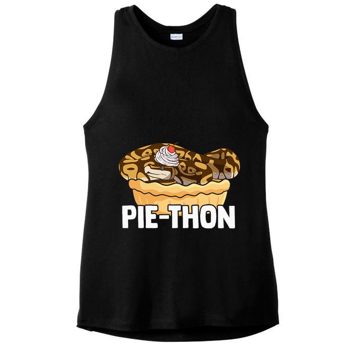 Ball Python Pie Thon Snake Pet Owner Animal Ball Python Ladies PosiCharge Tri-Blend Wicking Tank