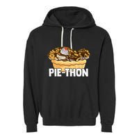 Ball Python Pie Thon Snake Pet Owner Animal Ball Python Garment-Dyed Fleece Hoodie