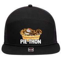 Ball Python Pie Thon Snake Pet Owner Animal Ball Python 7 Panel Mesh Trucker Snapback Hat