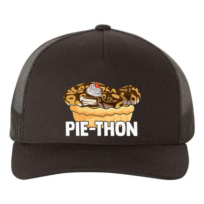 Ball Python Pie Thon Snake Pet Owner Animal Ball Python Yupoong Adult 5-Panel Trucker Hat