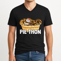 Ball Python Pie Thon Snake Pet Owner Animal Ball Python V-Neck T-Shirt