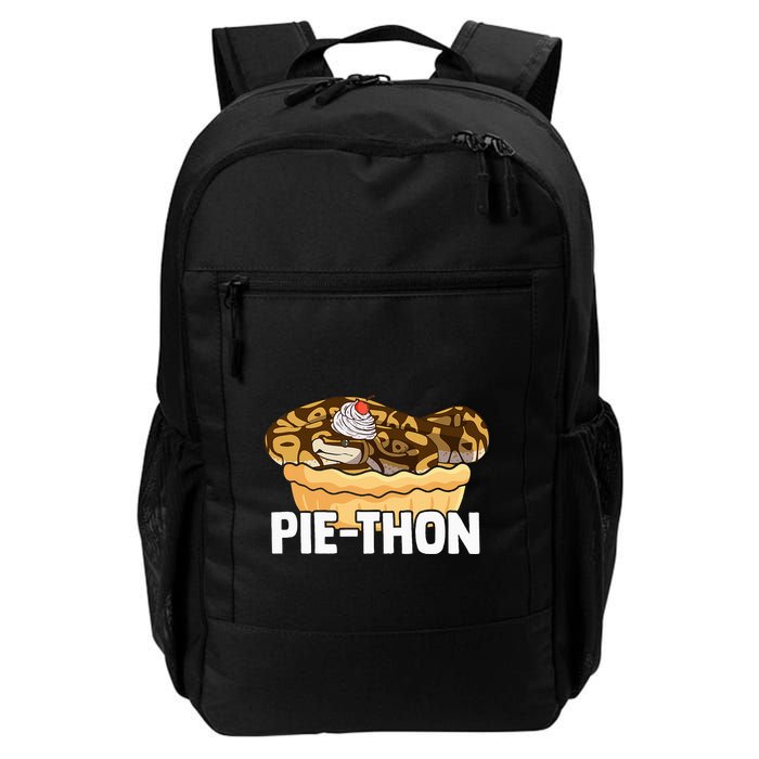 Ball Python Pie Thon Snake Pet Owner Animal Ball Python Daily Commute Backpack