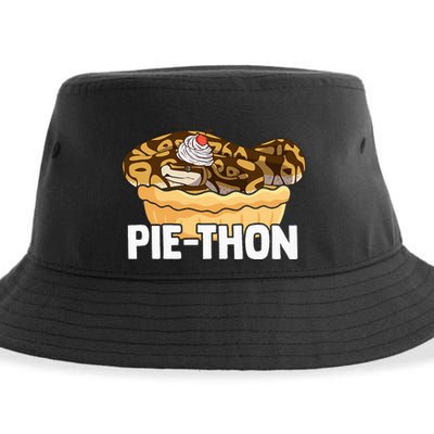 Ball Python Pie Thon Snake Pet Owner Animal Ball Python Sustainable Bucket Hat