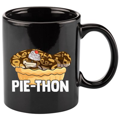 Ball Python Pie Thon Snake Pet Owner Animal Ball Python 11oz C Handle Ceramic Mug