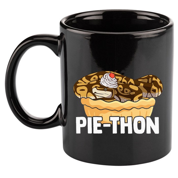 Ball Python Pie Thon Snake Pet Owner Animal Ball Python 11oz C Handle Ceramic Mug