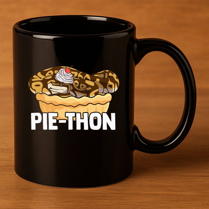 Ball Python Pie Thon Snake Pet Owner Animal Ball Python 11oz C Handle Ceramic Mug