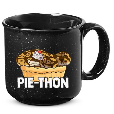 Ball Python Pie Thon Snake Pet Owner Animal Ball Python 15oz Campfire Ceramic Mug