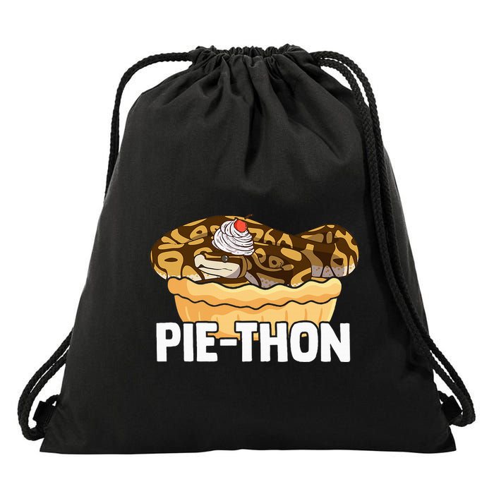 Ball Python Pie Thon Snake Pet Owner Animal Ball Python Drawstring Bag