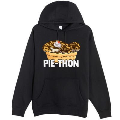Ball Python Pie Thon Snake Pet Owner Animal Ball Python Premium Pullover Hoodie