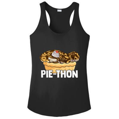 Ball Python Pie Thon Snake Pet Owner Animal Ball Python Ladies PosiCharge Competitor Racerback Tank
