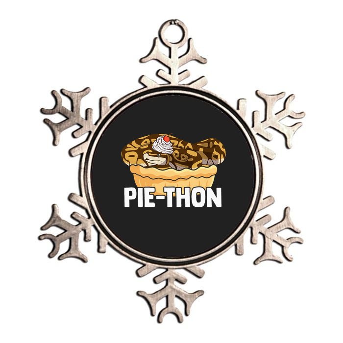 Ball Python Pie Thon Snake Pet Owner Animal Ball Python Metallic Star Ornament