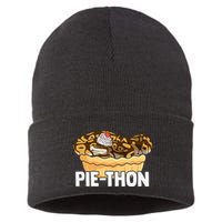 Ball Python Pie Thon Snake Pet Owner Animal Ball Python Sustainable Knit Beanie