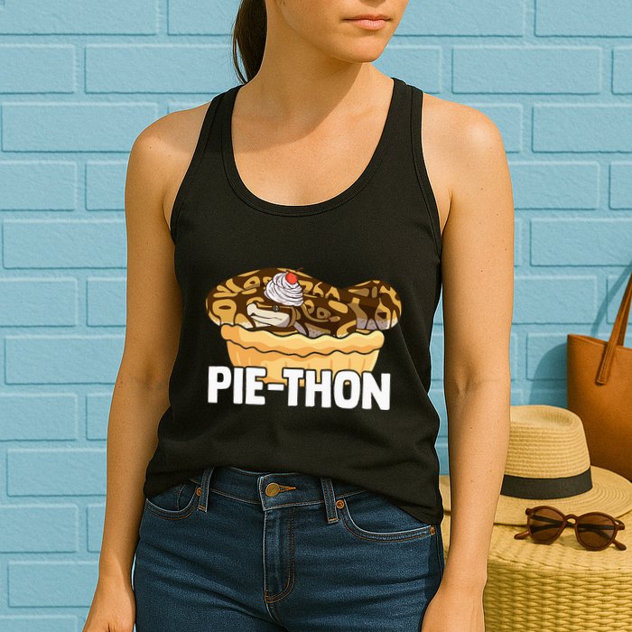 Ball Python Pie Thon Snake Pet Owner Animal Ball Python Womens Tank Top