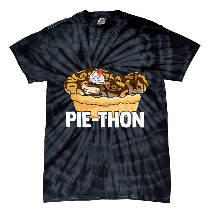 Ball Python Pie Thon Snake Pet Owner Animal Ball Python Tie-Dye T-Shirt