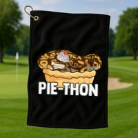Ball Python Pie Thon Snake Pet Owner Animal Ball Python Golf Towel