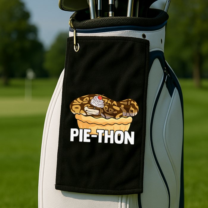 Ball Python Pie Thon Snake Pet Owner Animal Ball Python Golf Towel