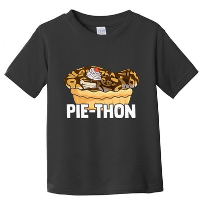 Ball Python Pie Thon Snake Pet Owner Animal Ball Python Toddler T-Shirt