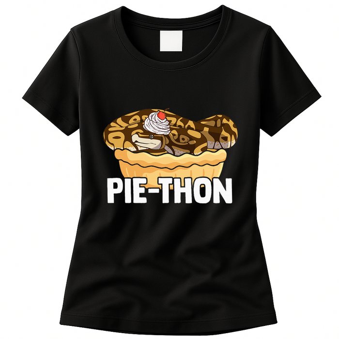Ball Python Pie Thon Snake Pet Owner Animal Ball Python Womens T-Shirt