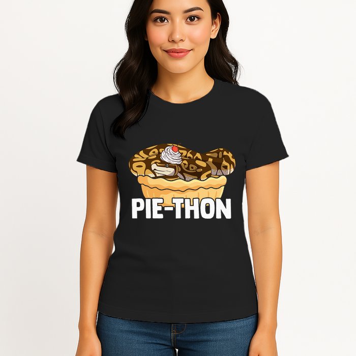 Ball Python Pie Thon Snake Pet Owner Animal Ball Python Womens T-Shirt