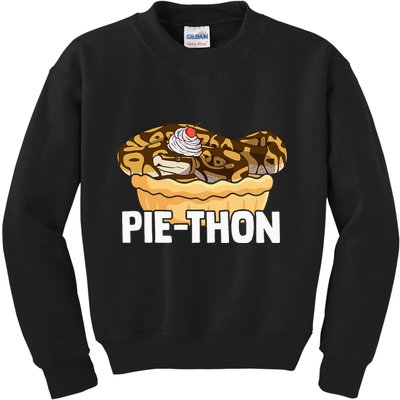 Ball Python Pie Thon Snake Pet Owner Animal Ball Python Kids Sweatshirt