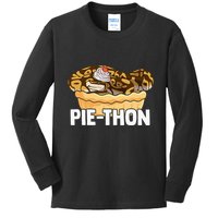 Ball Python Pie Thon Snake Pet Owner Animal Ball Python Kids Long Sleeve Shirt