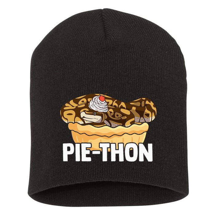 Ball Python Pie Thon Snake Pet Owner Animal Ball Python Short Acrylic Beanie