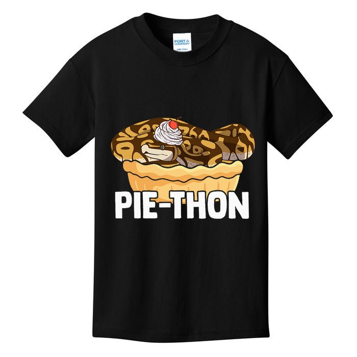 Ball Python Pie Thon Snake Pet Owner Animal Ball Python Kids T-Shirt