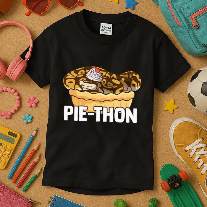 Ball Python Pie Thon Snake Pet Owner Animal Ball Python Kids T-Shirt
