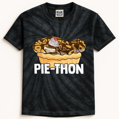 Ball Python Pie Thon Snake Pet Owner Animal Ball Python Kids Tie-Dye T-Shirt