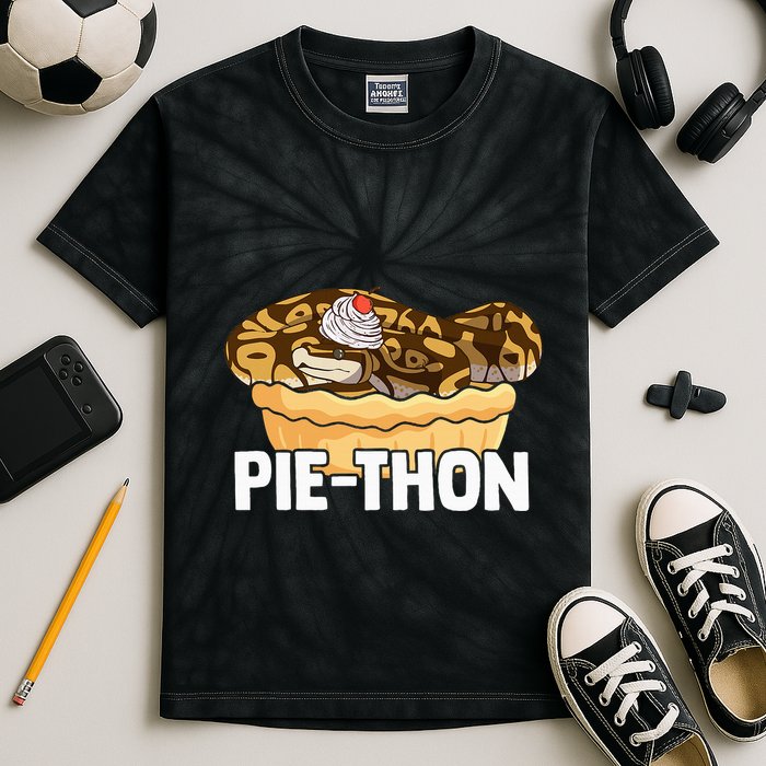 Ball Python Pie Thon Snake Pet Owner Animal Ball Python Kids Tie-Dye T-Shirt