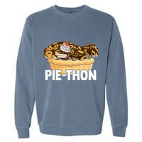 Ball Python Pie Thon Snake Pet Owner Animal Ball Python Garment-Dyed Sweatshirt