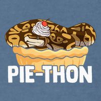 Ball Python Pie Thon Snake Pet Owner Animal Ball Python Garment-Dyed Sweatshirt