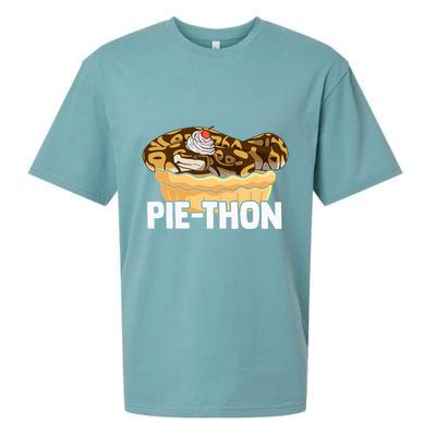 Ball Python Pie Thon Snake Pet Owner Animal Ball Python Sueded Cloud Jersey T-Shirt