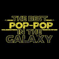 Best Pop Pop In The Galaxy Birthday Gift For Pop Pop Full-Length Apron With Pockets