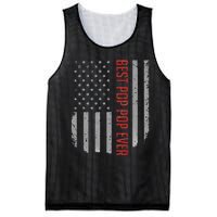 Best Pop Pop Ever American Flag Gifts For Father's day Mesh Reversible Basketball Jersey Tank