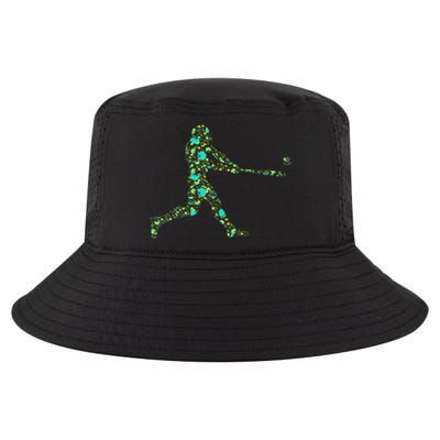 Baseball Player Pattern Cool Comfort Performance Bucket Hat