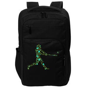 Baseball Player Pattern Impact Tech Backpack