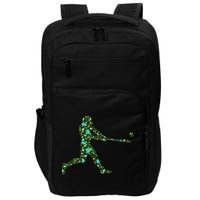 Baseball Player Pattern Impact Tech Backpack