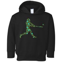 Baseball Player Pattern Toddler Hoodie