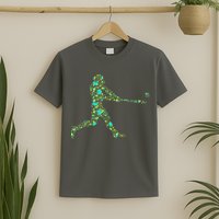 Baseball Player Pattern T-Shirt