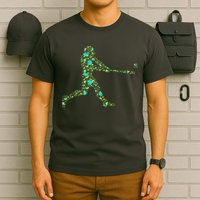 Baseball Player Pattern T-Shirt