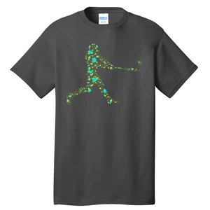 Baseball Player Pattern Tall T-Shirt