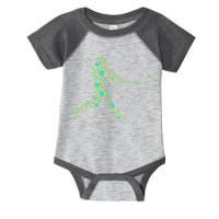Baseball Player Pattern Infant Baby Jersey Bodysuit