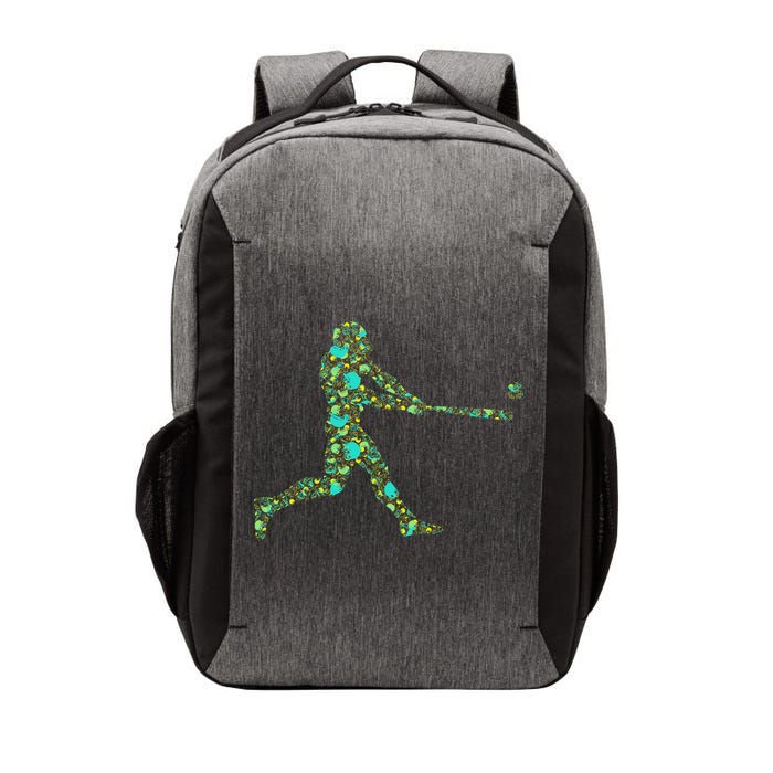 Baseball Player Pattern Vector Backpack