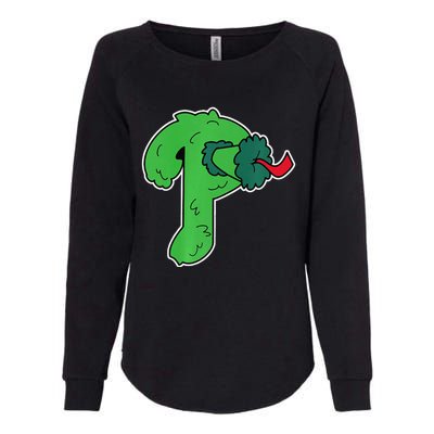 Big Phanatic P Premium Womens California Wash Sweatshirt