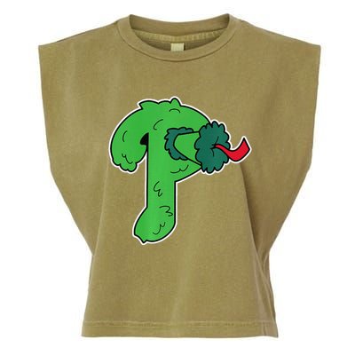 Big Phanatic P Premium Garment-Dyed Women's Muscle Tee